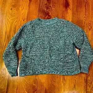 Lou and Grey, Women’s Super Soft Green Sweater